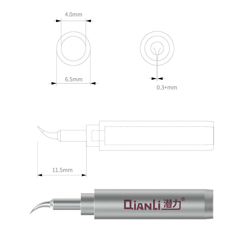 QianLi Bumblebee Soldering iron Tip-J