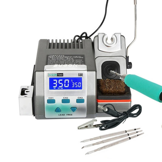 Máy hàn không chì SUGON T26D gia nhiệt nhanh 2S kèm 3 đầu mỏ hàn 210