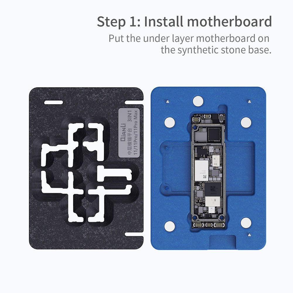 QianLi Middle Frame Reballing Platform for iPhone 11 / 11 Pro / 11 Pro Max
