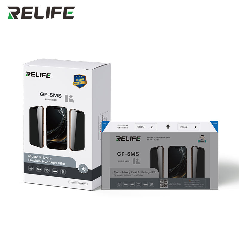Phim hydrogel mờ chống nhìn trộm RELIFE GF-5MS cho máy cắt C3 MIX ULTRA (50 cái/hộp)