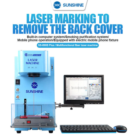 Máy laser sợi quang đa năng SUNSHINE SS-890B Plus