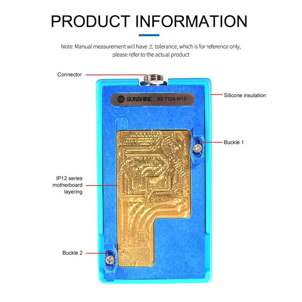 SUNSHINE SS-T12A-N12 Motherboard Heating Station for iPhone 12 Series