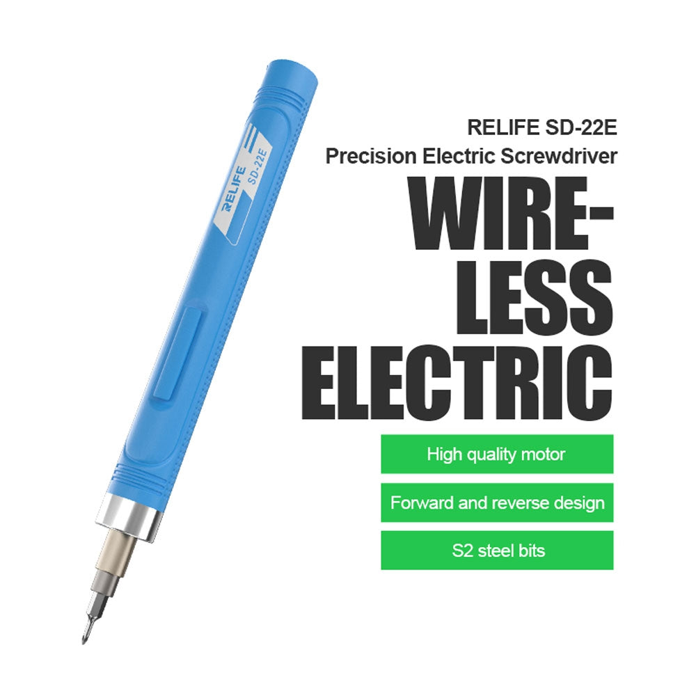 RELIFE SD-22E Precision Electric Screwdriver-Blue