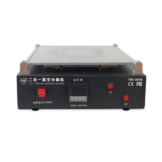 TBK 968D 19-inch 2in1 Manual LCD Separator Build-in Vacuum Pump LCD Separate