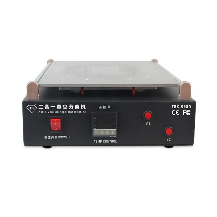 TBK 968D 19-inch 2in1 Manual LCD Separator Build-in Vacuum Pump LCD Separate