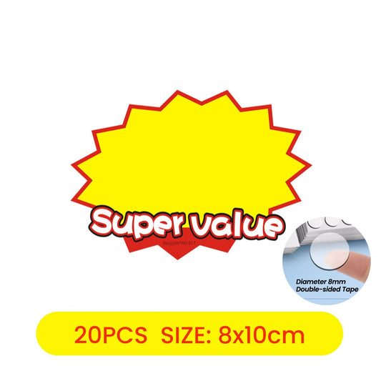 POP Price Tags (07-Super) 20PCS/Pack