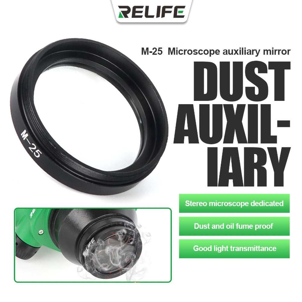 Relife M-25 Microscope Dustproof Lens