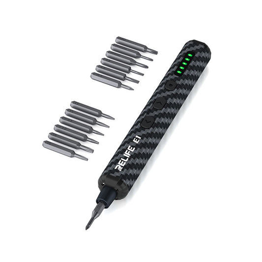 RELIFE E1 Carbon Fiber Electric Screwdriver Set