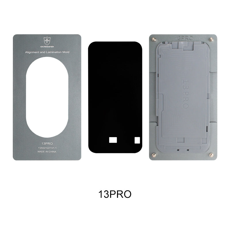 iPhone LCD 2 IN 1 Aligning & Laminating Mold For Aligning LCD With Glass And Bubble Free Vacuum Lamination-iPhone 13 Pro
