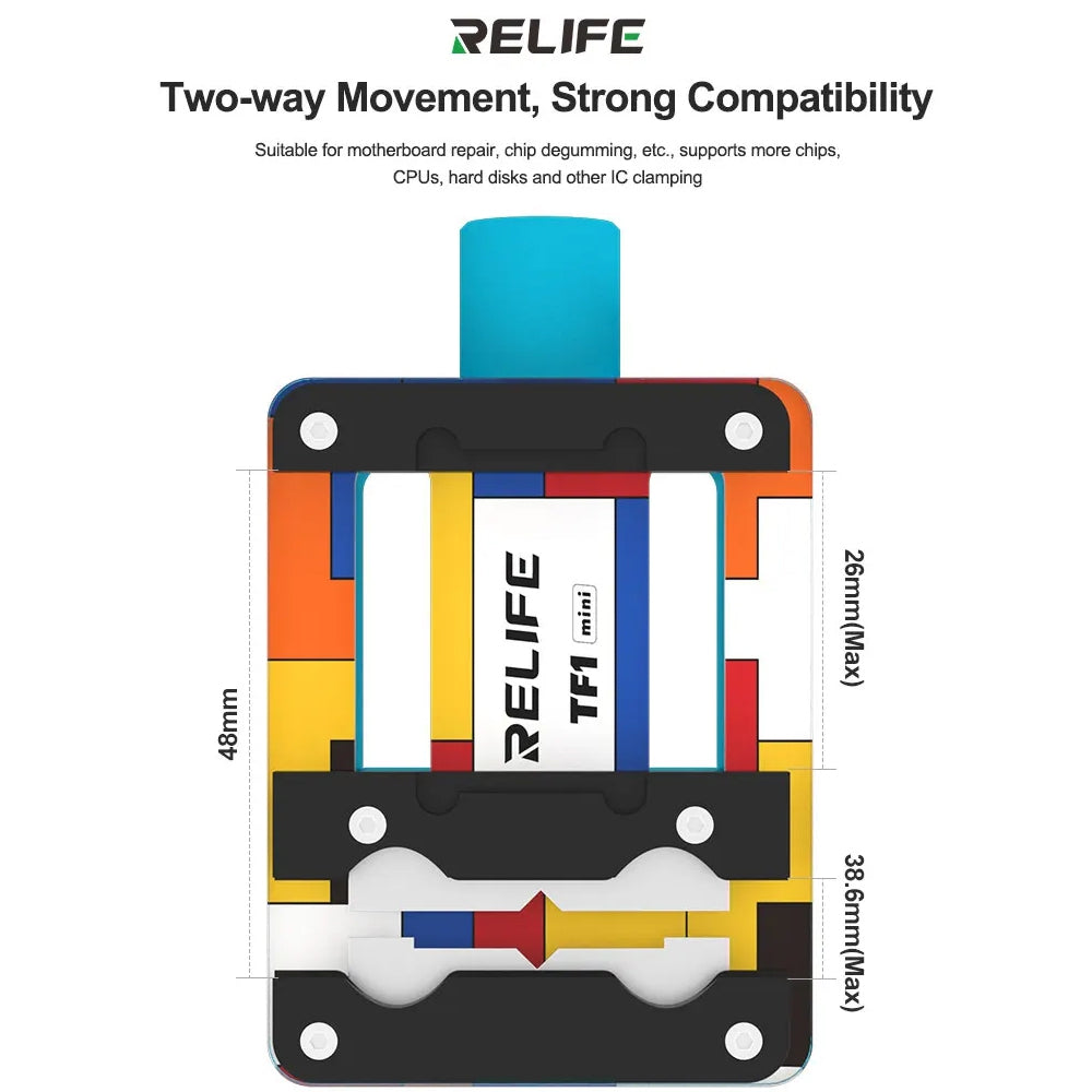 RELIFE TF1 Mini Tetris-Type Heat-Insulating Glass Chip Repair Fixture