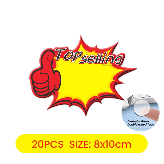 POP Price Tags (05-TOP) 20PCS/Pack
