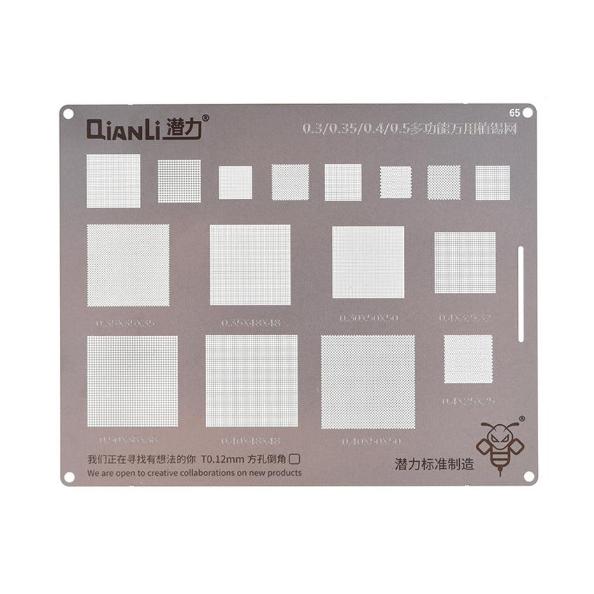 QianLi Bumblebee BGA Reballing Stencil (065)