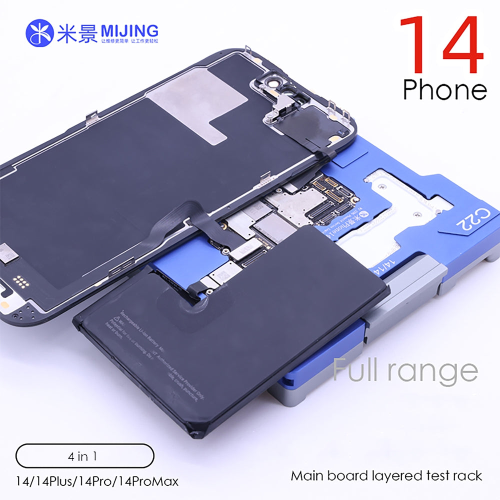 MiJing C22 iSocket Motherboard Layered Test Frame for iPhone 14 / 14 Plus / 14 Pro / 14 Pro Max