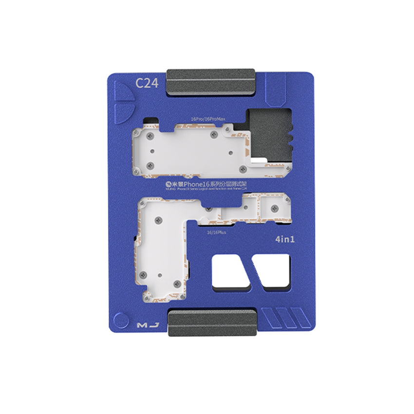 MiJing C24 (4IN1) Motherboard Layered Test Fixture for iPhone 16 / 16 Plus / 16 Pro / 16 Pro Max