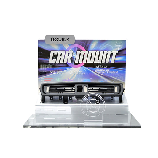 IQUICK Car Mount Holder Display Stand (Genuine BMW Dashboard Air Vent)