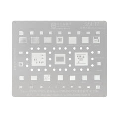 AMAOE BGA Reballing Stencil With CPU Position SAM17 for Samsung Galaxy S22 / S22 Plus / S22 Ultra etc