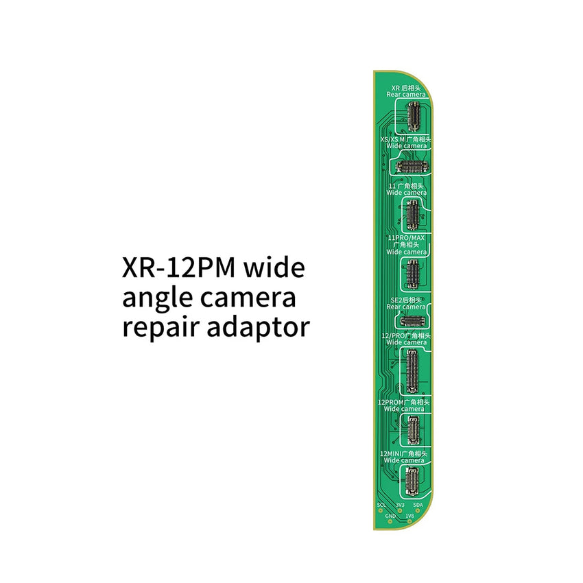 JC Wide Angle Camera Repair Adapter for iPhone XR / X / XS / XSM / 11 / 11P / 11PM / 12 / 12MINI / 12P / 12PM