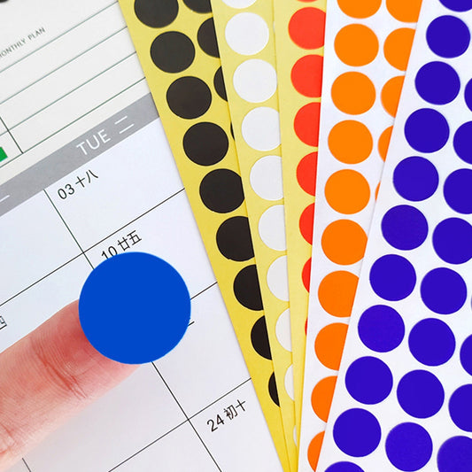 Colors Sticker Dot 19mm (10 x 70 Pieces)