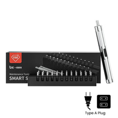 TBK BK-009 Intelligent Power-off Brake Adjustable Torque Electric Screwdriver Set (Type A Plug)