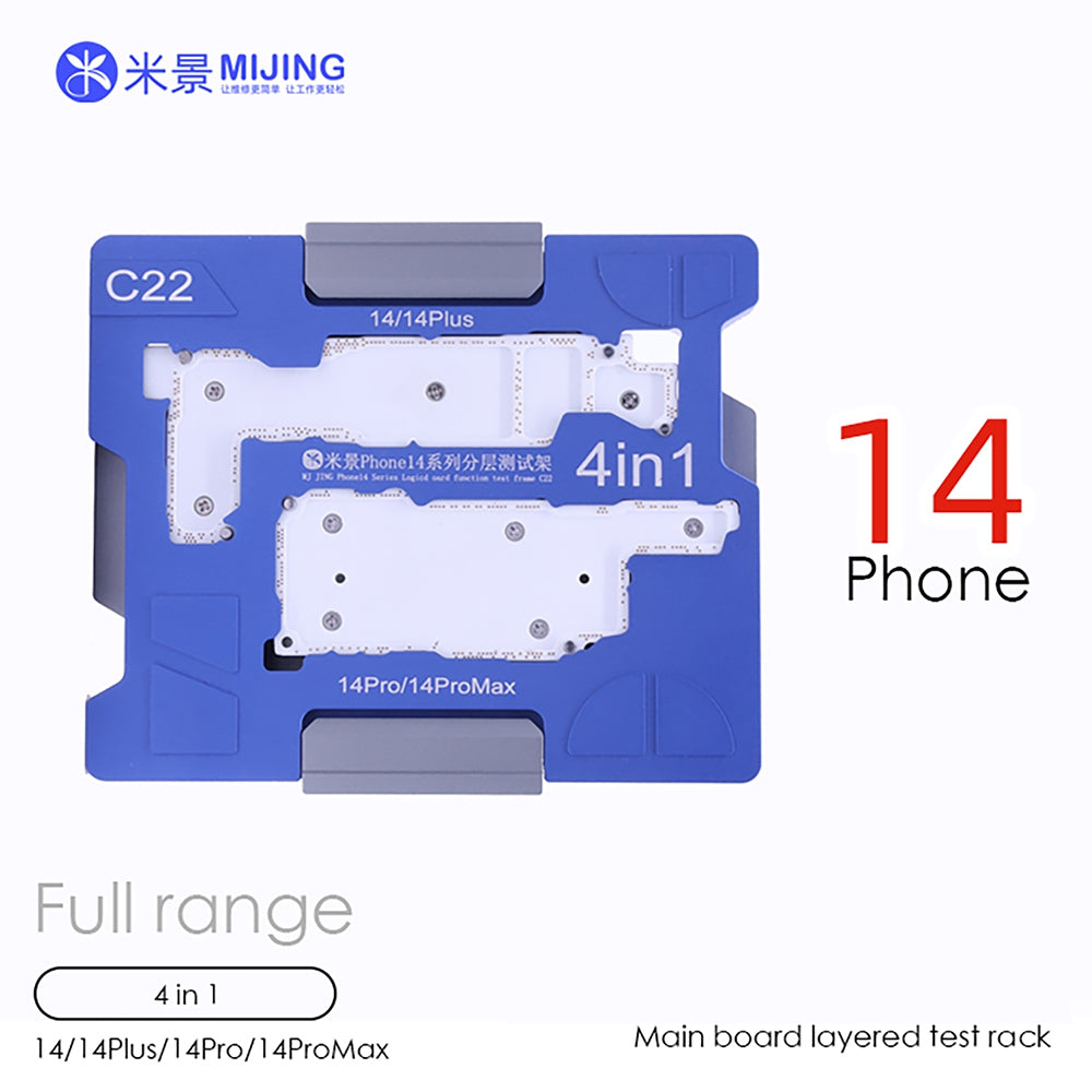 MiJing C22 iSocket Motherboard Layered Test Frame for iPhone 14 / 14 Plus / 14 Pro / 14 Pro Max