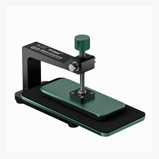 XZZ G11 pressure holding fixture for LCD screen gluing and dispensing - front view