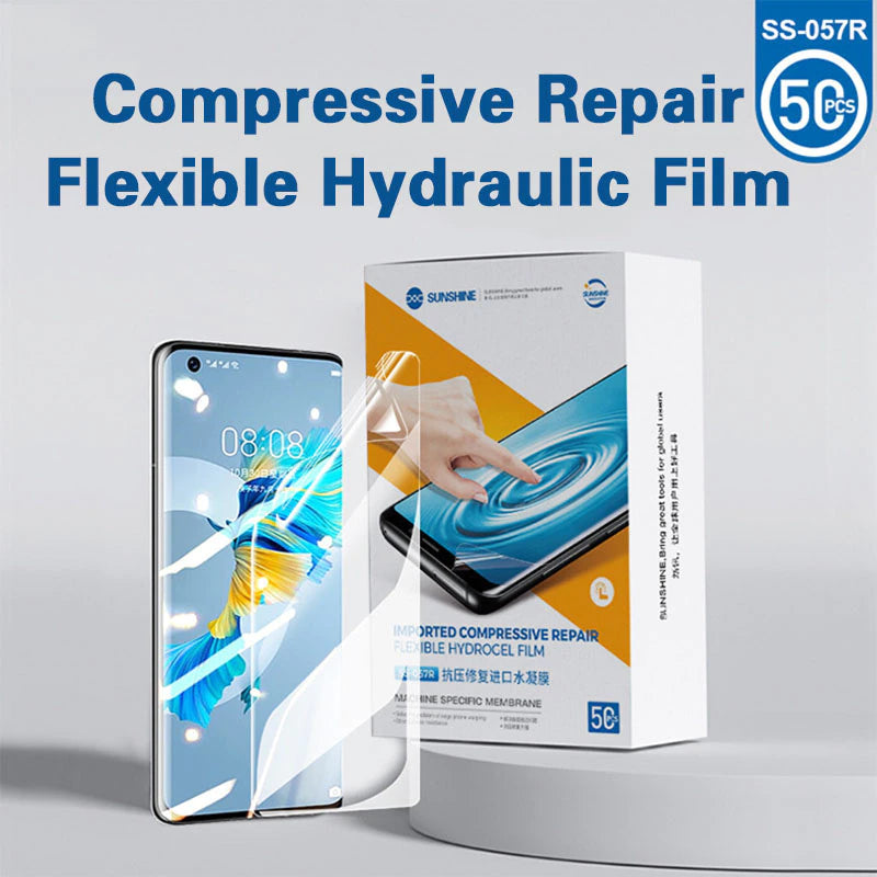 Hydrogel Film Compressive Self Repair Clear [x50pcs]