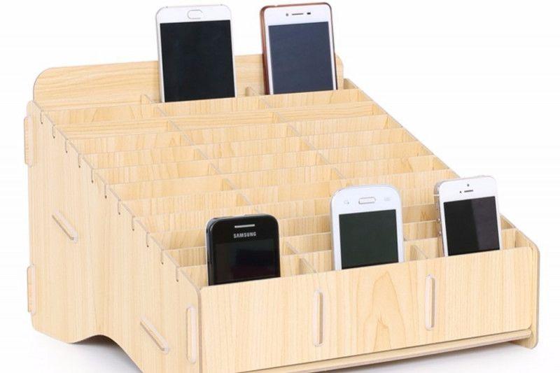 The Woody Mobile Phone Repair Storage Box