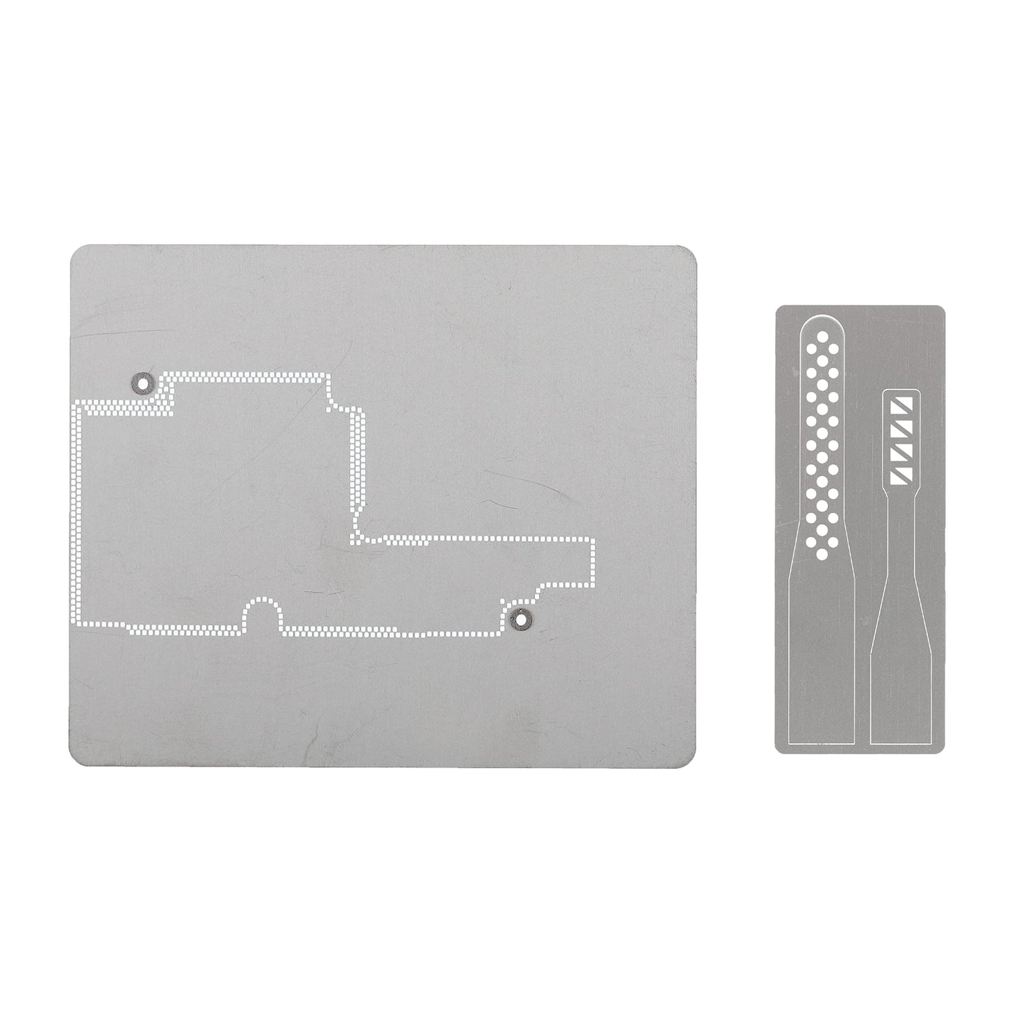 Qianli Japan Laser Tech CPU BGA Reballing Stencil For iPhone X