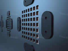 Qianli Toolplus 3D Iblack Communication Base Band BGA Reballing Black Stencil