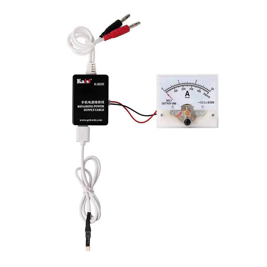 Kaisi K-9035 Power Supply Cable With Multimeter For iPhone 5S-XR