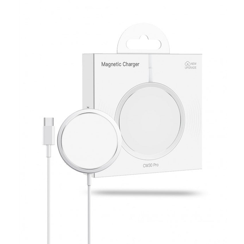 Hoco 15W Magnetic Wireless Charger CW30 Pro [Silver]