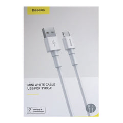 Mini White Cable USB For Type-C