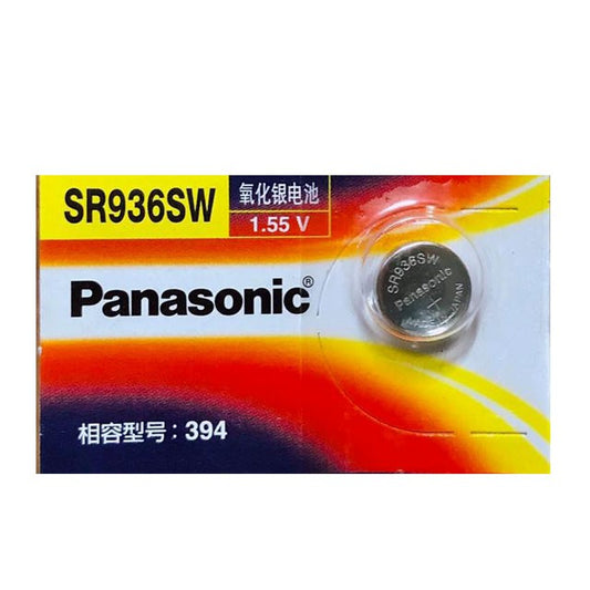 Genuine Panasonic Silver Oxide Watch Battery SR936SW (394)1.55V Made in Japan