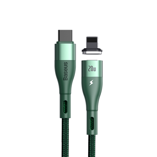 Baseus Zinc Magnetic Safe Fast Charging Data Cable Type-C to iP PD 20W 1M