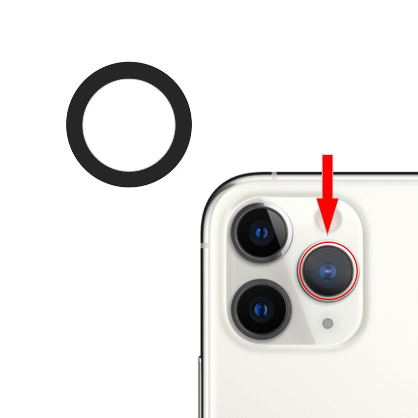 iPhone 11 Series Rear Camera Lens  (3 PCS)