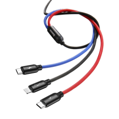 Baseus Three Primary Colors 3-in-1 Cable