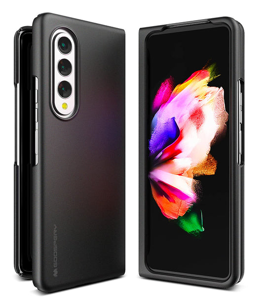 GALAXY Z FOLD Goospery Clear PC Case [matt black]