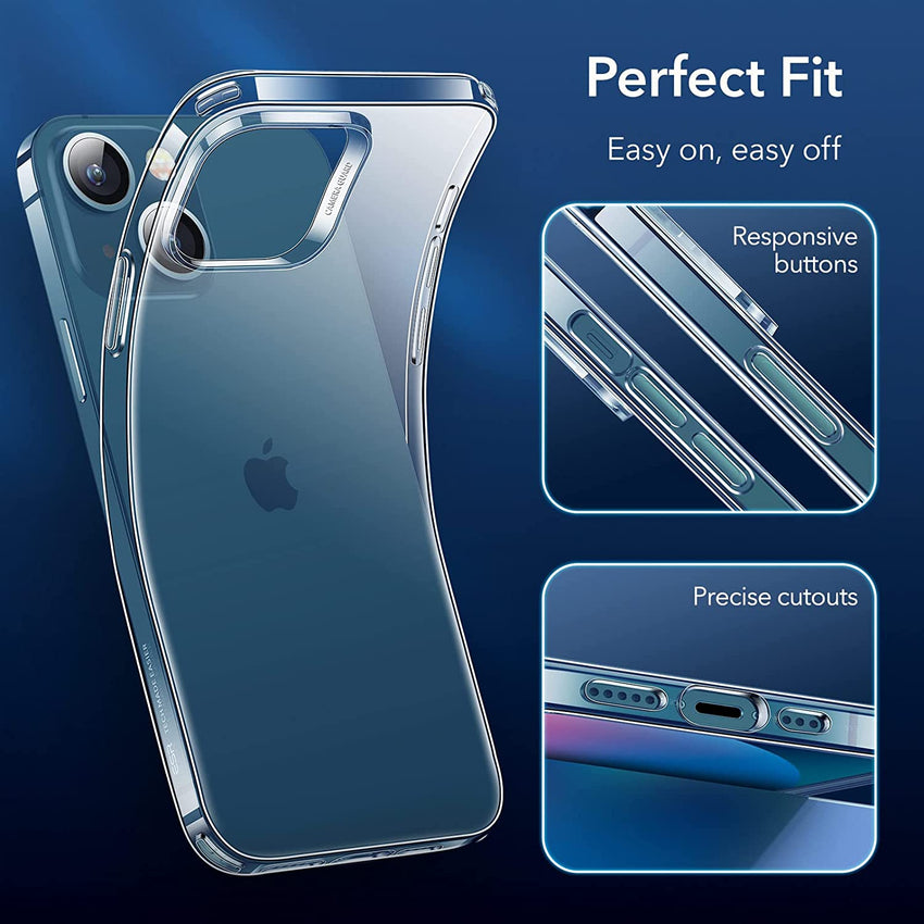 iPhone 14 Pro Clear Silicone Soft Cover