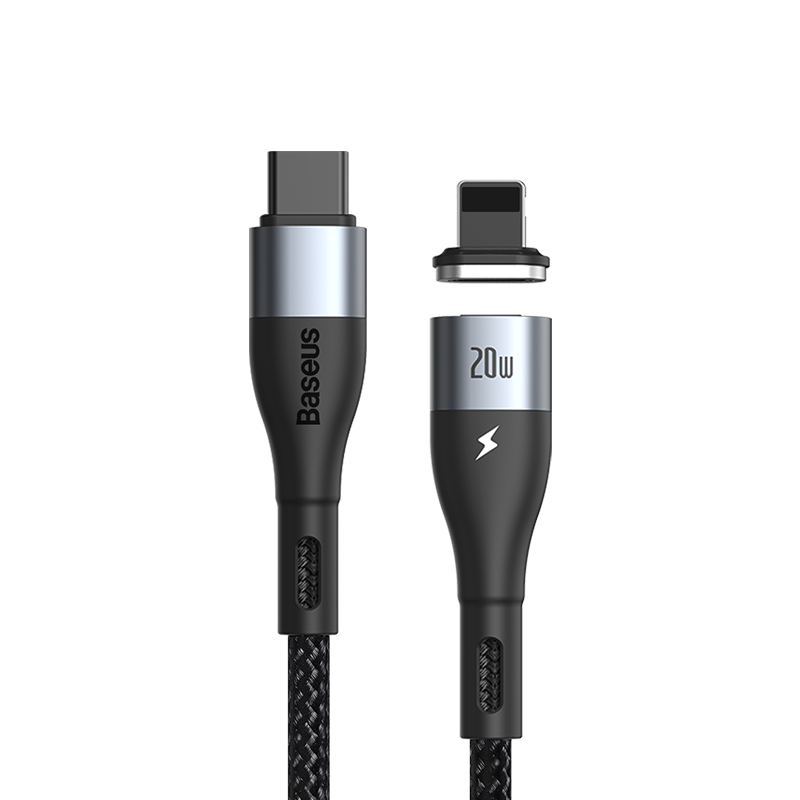 Baseus Zinc Magnetic Safe Fast Charging Data Cable Type-C to iP PD 20W 1M