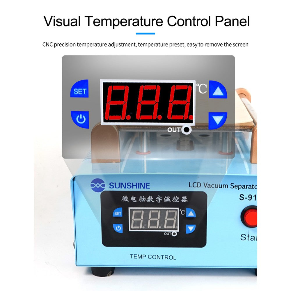 SUNSHINE S-918K Heating Plate Vacuum LCD Repair Separator Machine
