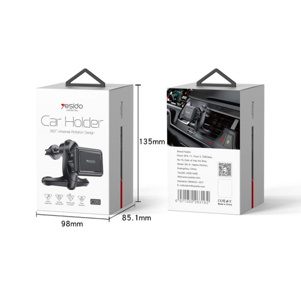 Yesido C95 360 Rotation Car Holder