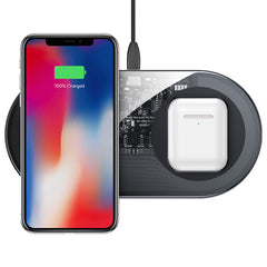 Baseus Wireless Charger 2 in1 15W Qi