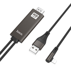 Hoco Lightning To HDMI cable 200cm UA14 [Black]