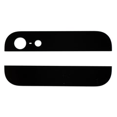 REPLACEMENT FOR IPHONE 5 BLACK TOP AND BOTTOM GLASS COVER