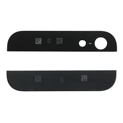 REPLACEMENT FOR IPHONE 5 BLACK TOP AND BOTTOM GLASS COVER