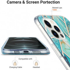 Iphone 12 Series Marble Laser Case