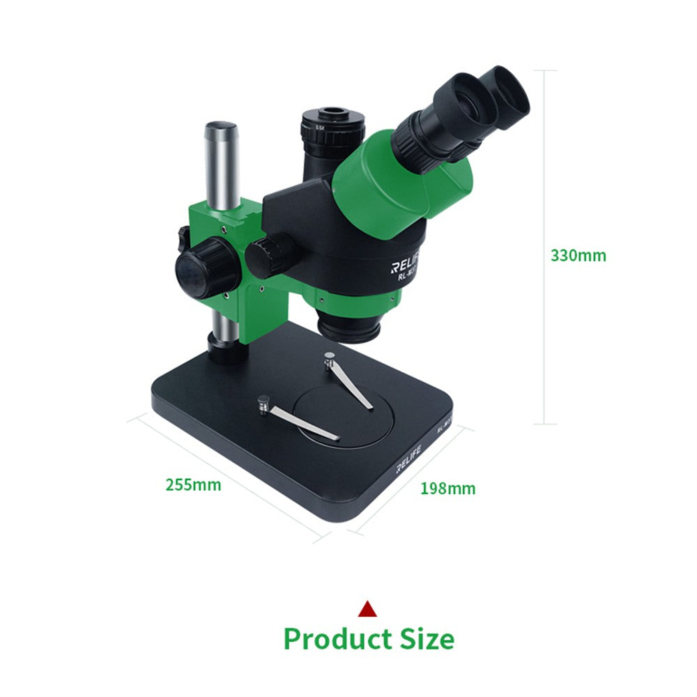 RELIFE RL-M3T-B1 Trinocular 7X-45X microscope